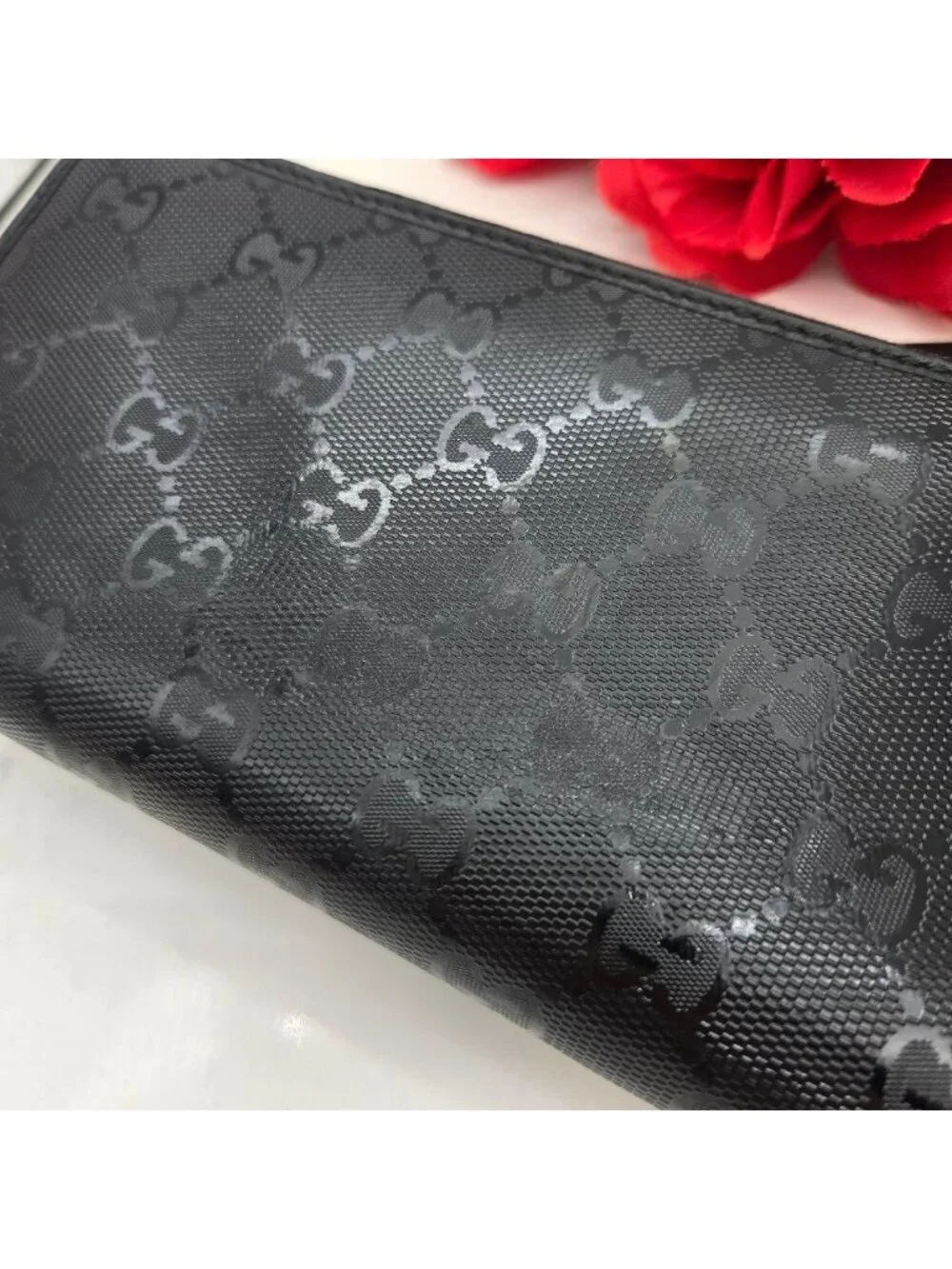 Gucci Wallet GG Supreme Black